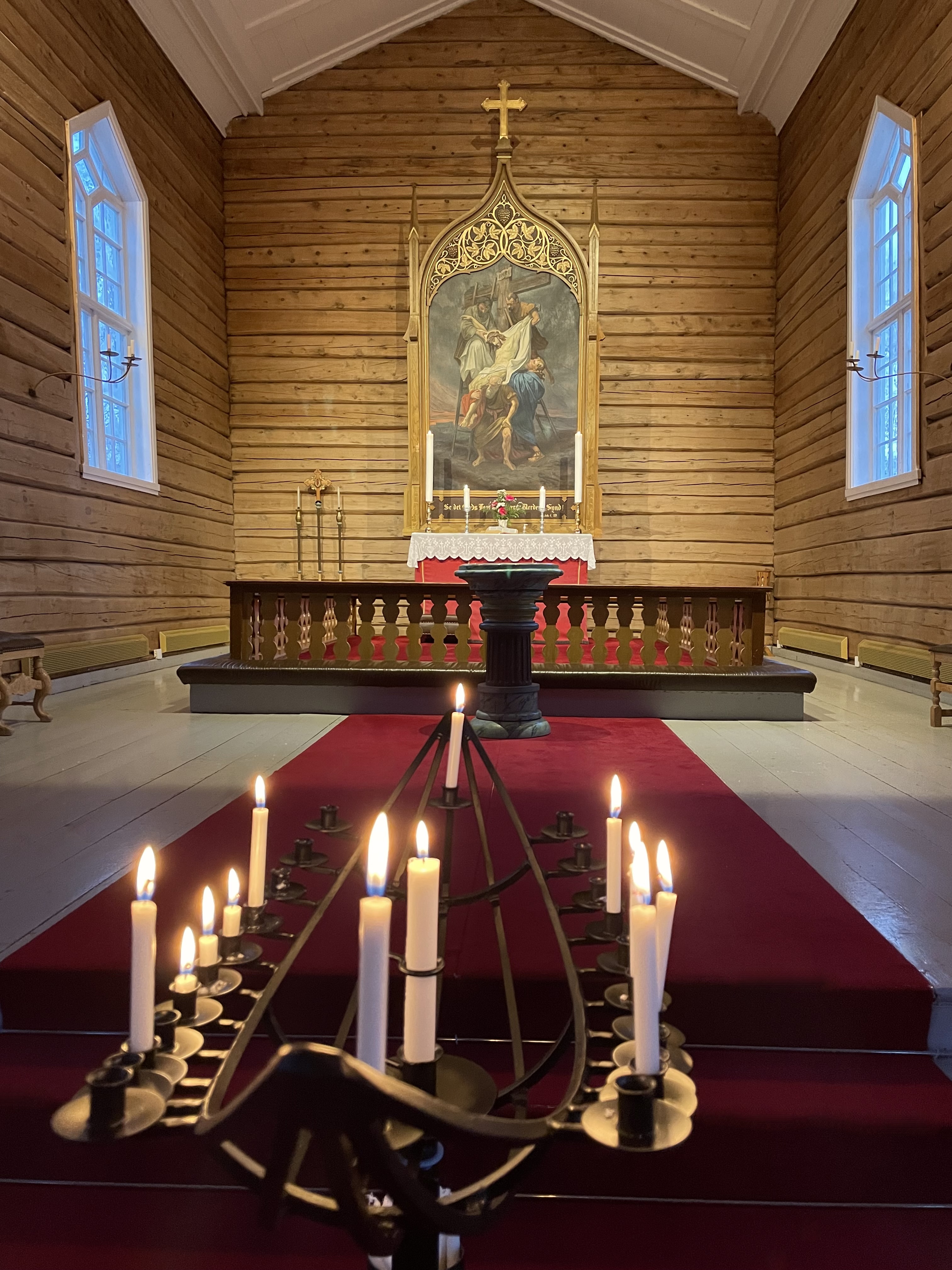 Nytt lysskip i Nordreisa kirke